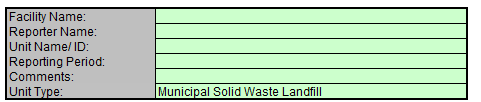 HH-5 Calculation Spreadsheet Data Entry into the Green Cells